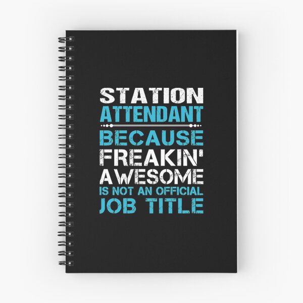 Item preview, Station Attendant Freaking Awesome Job Gift Item designed and sold by walkfirsthand.