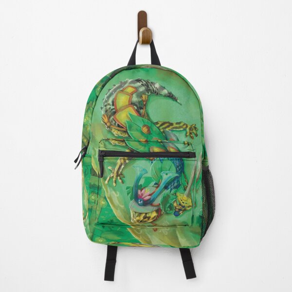 Item preview, Common leopard gecko samurai in the swamp designed and sold by RyukiArtbook.