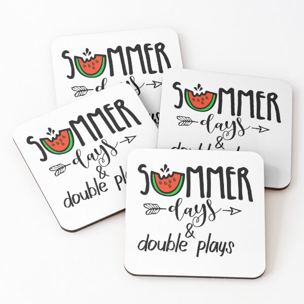 Item preview, summer days and double plays designed and sold by shaakir.