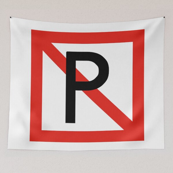 Item preview, No Parking, Pysäköintikielto designed and sold by artnormarum.