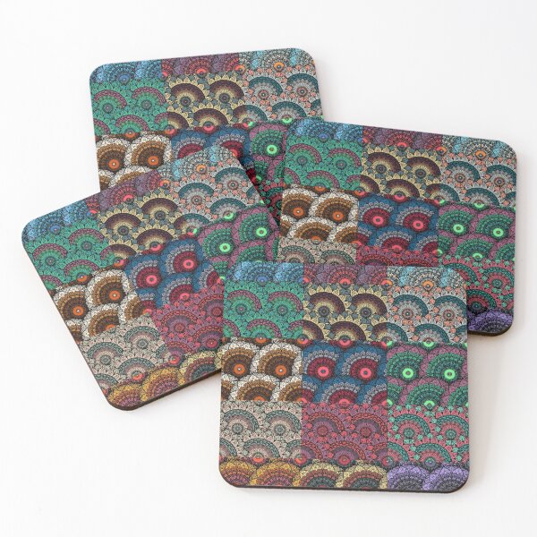 Item preview, Colorful Mandala Florals,Floral patterns designed and sold by cutecrazytshirt.