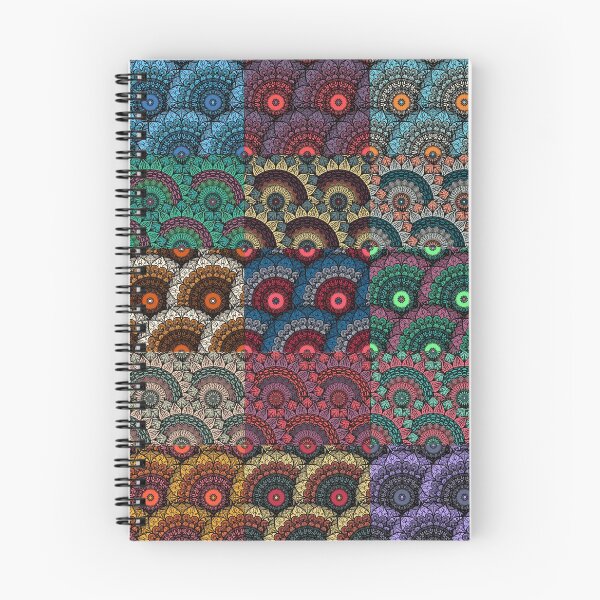 Item preview, Colorful Mandala Florals,Floral patterns designed and sold by cutecrazytshirt.