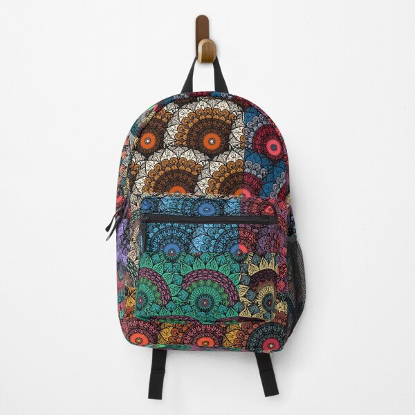 Item preview, Colorful Mandala Florals,Floral patterns designed and sold by cutecrazytshirt.