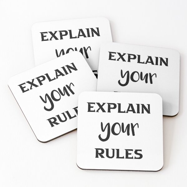 Item preview, explain your rules birthday gifts designed and sold by DANT-shirts.