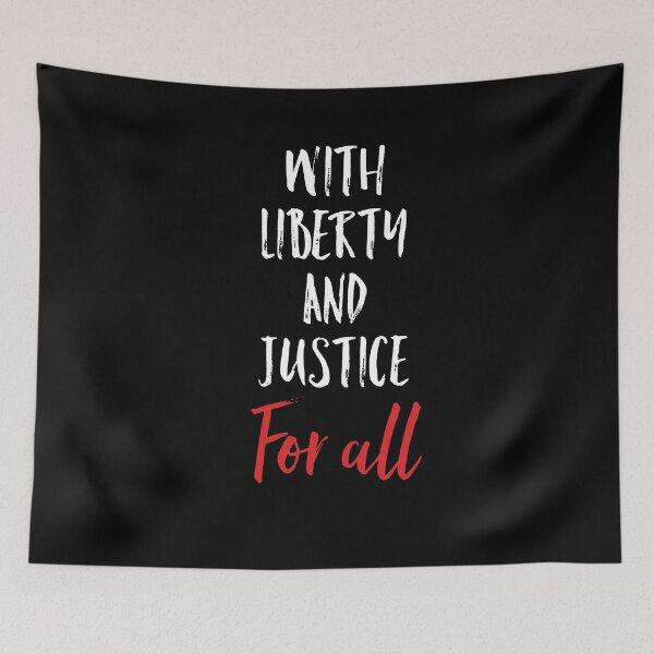 Item preview, with liberty and justice for all designed and sold by Drahmed.