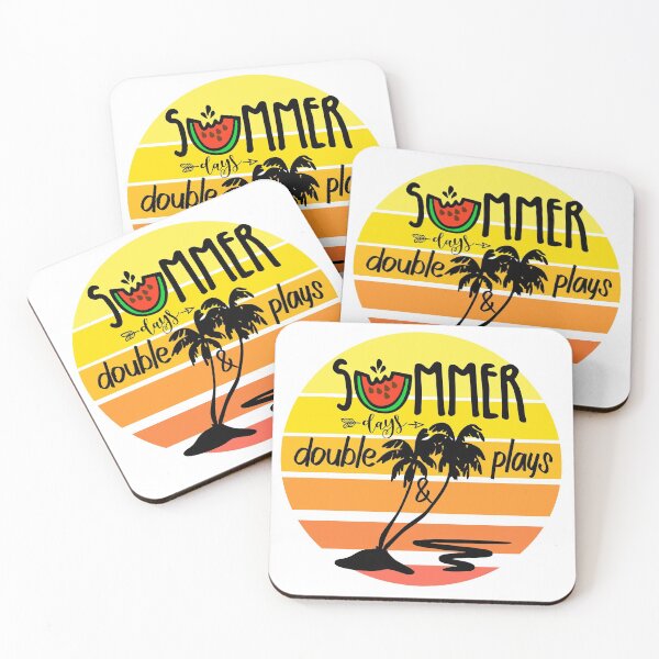 Item preview, summer days and double plays designed and sold by shaakir.