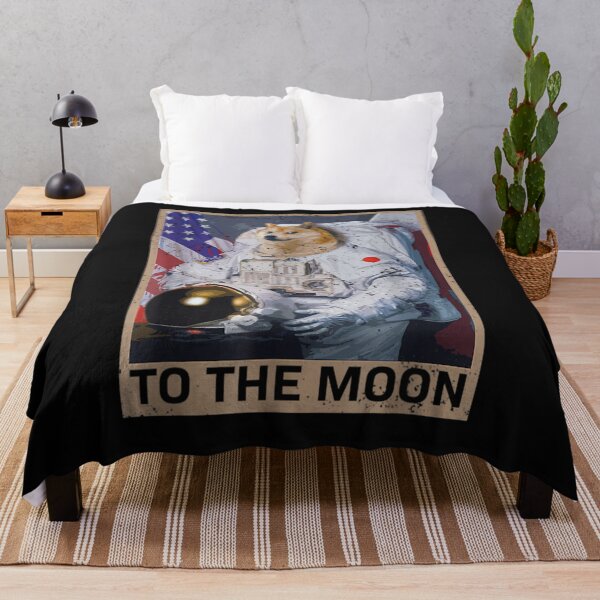 Item preview,  Dogecoin Millionaire Retro Sunset Cryptocurrency Doge Dog T-Shirt  designed and sold by vanquyen51505.