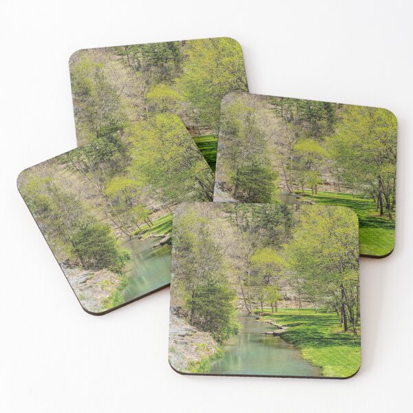 Item preview, Looking Over Dogwood Creek In Spring designed and sold by mljdwhite.