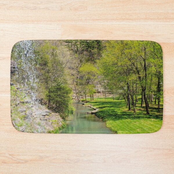 Item preview, Looking Over Dogwood Creek In Spring designed and sold by mljdwhite.
