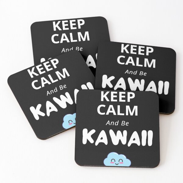 Item preview, Keep Calm and be Kawaii Japanese Anime designed and sold by Massaie55.