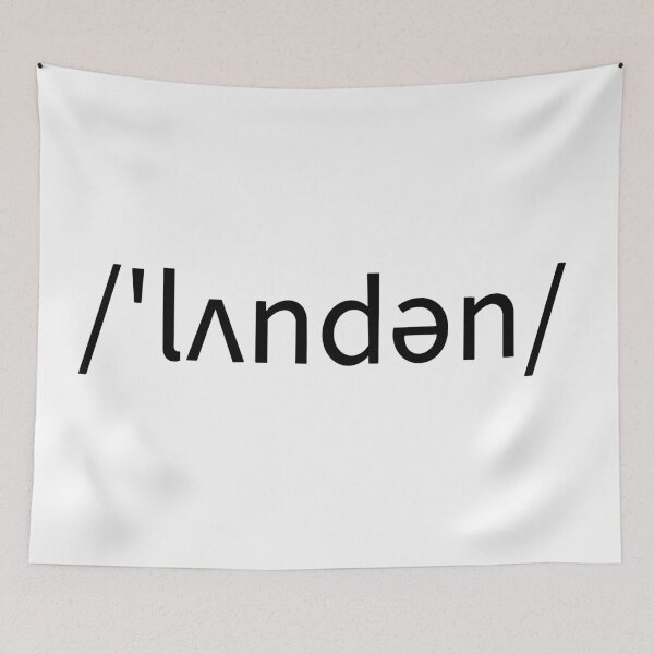 Item preview, London phonetic transcription designed and sold by Louisa Powell.
