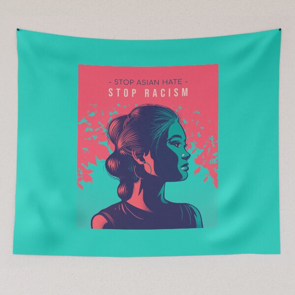 Item preview, STOP ASIAN HATE STOP RACISM designed and sold by AladdinMktgs.