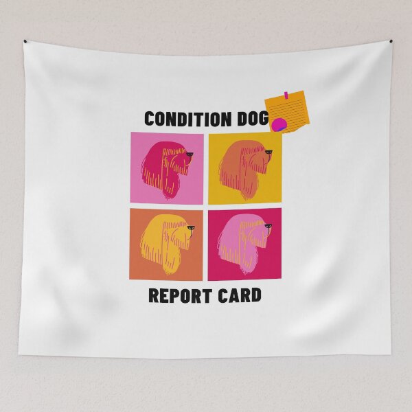Item preview, Vibrant Funny Dog Teacher Vibrant Pop Design designed and sold by fosterahope.