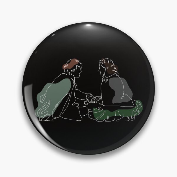 Item preview, Outlander Claire and Jamie designed and sold by liedjesliedjes.