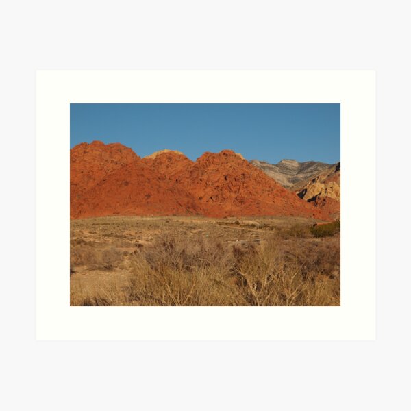 Red Rocks Art Print