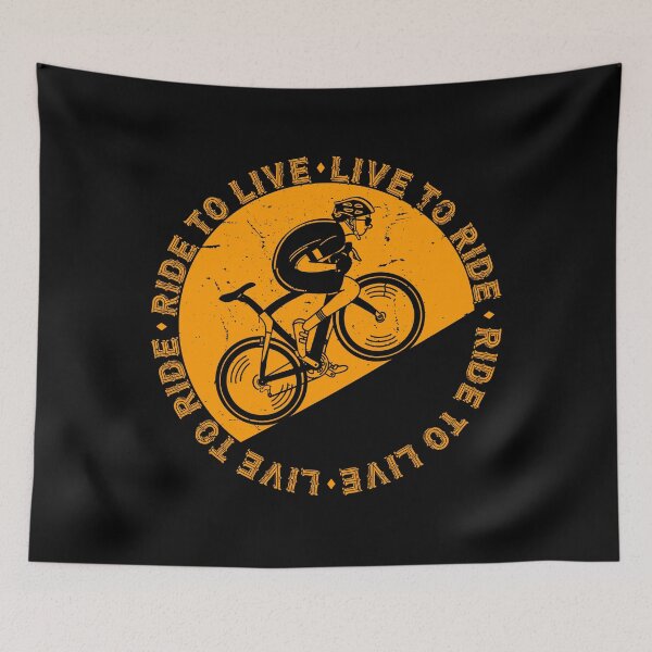 Item preview, Live To Ride, Ride To Live - Biker and Cyclist Lover designed and sold by allincolors.