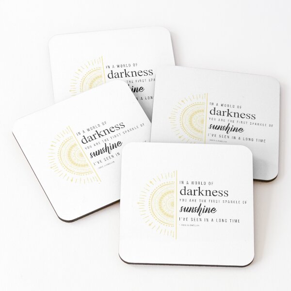 Item preview, Wrapped in Darkness Quote | Jodie Llewellyn designed and sold by 1ive.