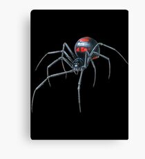 Black Widow Spider Cool Canvas Print