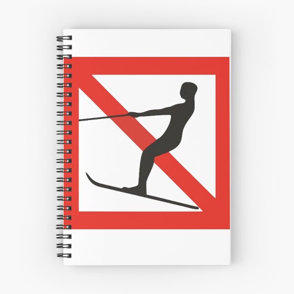 Item preview, No water skiing, Vesihiihto kielletty designed and sold by artnormarum.