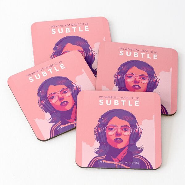 Item preview, WE WERE NOT MADE TO BE SUBTLE designed and sold by AladdinMktgs.