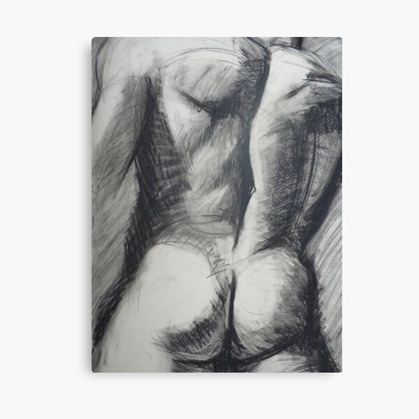 Heracles - Male Nude Canvas Print