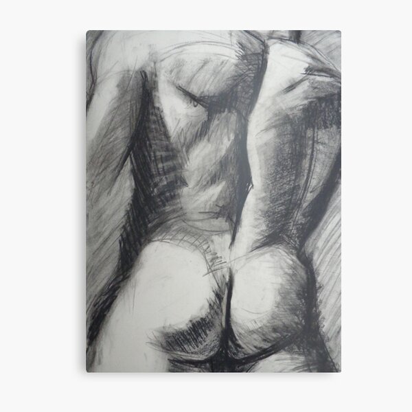 Heracles - Male Nude Metal Print