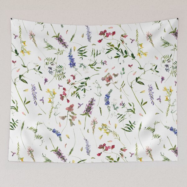 Item preview, Wildflowers And Herbs Botanical Garden designed and sold by UtArt.