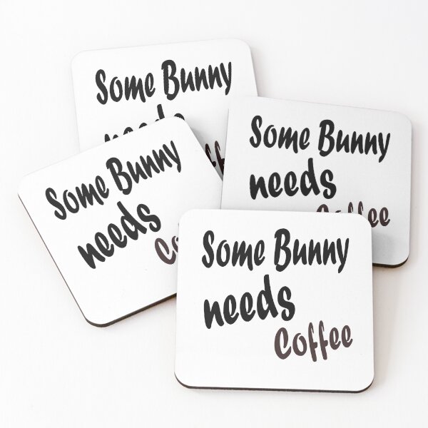 Item preview, Some Bunny Needs Coffee designed and sold by Han Zo.