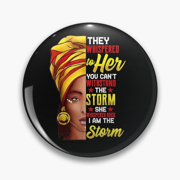 Item preview,  Black Queen Natural Afro African American I Am The Storm T-Shirt  designed and sold by vanquyen51505.