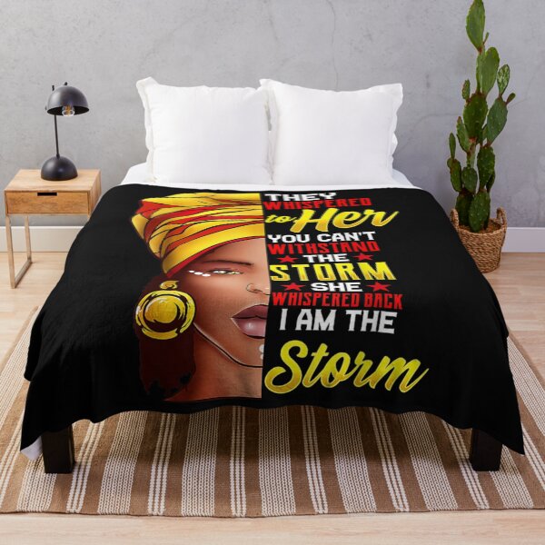Item preview,  Black Queen Natural Afro African American I Am The Storm T-Shirt  designed and sold by vanquyen51505.