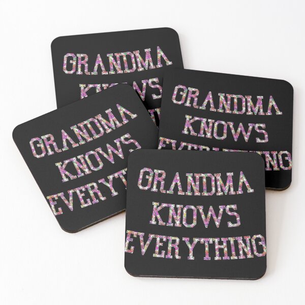 Item preview, Grandma Knows Everything designed and sold by Rulaly.