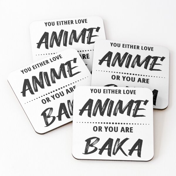 Item preview, You either love Anime or You are Baka Otaku Manga Humour designed and sold by Massaie55.