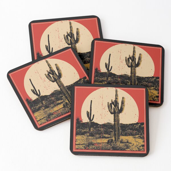 Item preview, Southwest Desert Cactus Sunset designed and sold by wickedpretty.