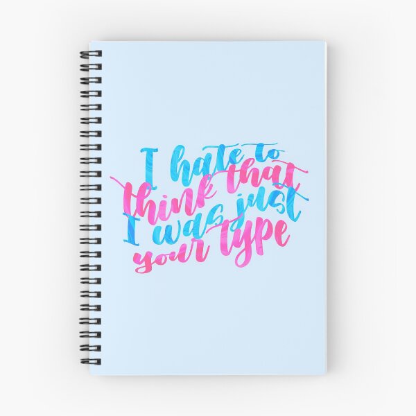 Item preview, I hate to think that I was just your type designed and sold by sadieillust.