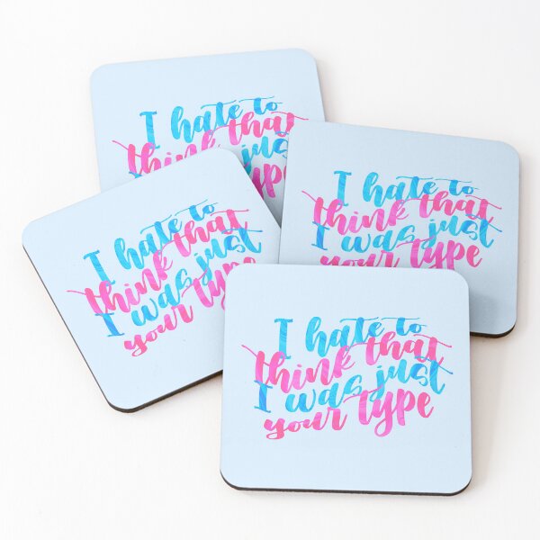 Item preview, I hate to think that I was just your type designed and sold by sadieillust.