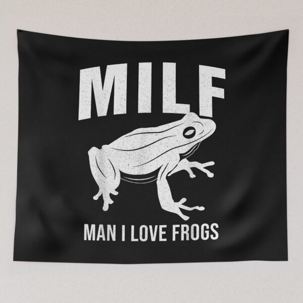 Item preview,  Funny Frog Tee Man I Love Frogs MILF T-Shirt  designed and sold by vanquyen51505.