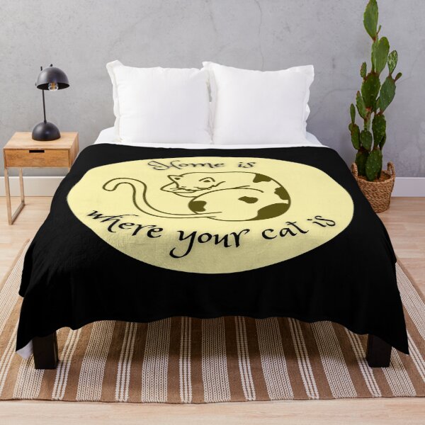 Item preview, Home is where your cat is designed and sold by LeBreab.