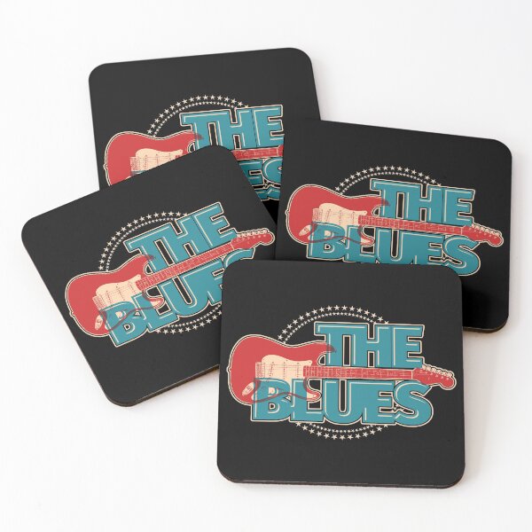 Item preview, Vintage Style Blues Guitar With Stars  designed and sold by wickedpretty.