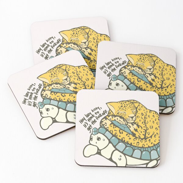 Item preview, Lazy kitty and turtle taxi designed and sold by artcasso.