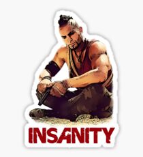 Vass cartoon Insanity Sticker
