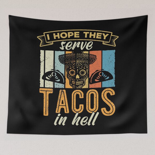 Item preview, Tortilla sombrero hamburger chili fries burritos designed and sold by Hyperspreader.