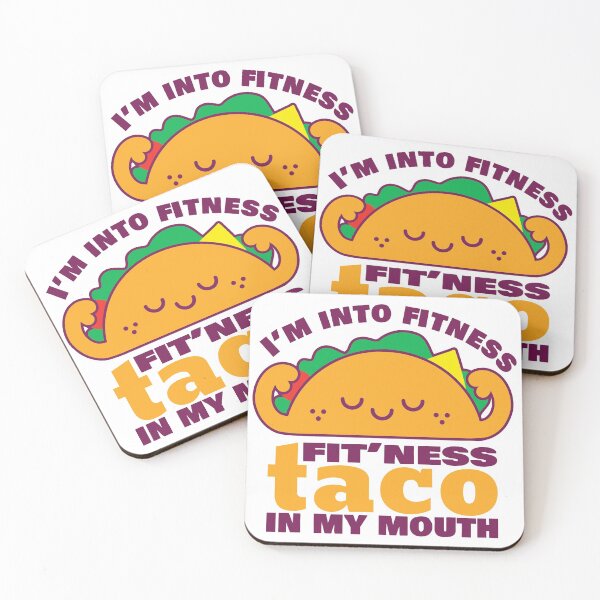 Item preview, I’m into fitness fit’ness taco in my mouth designed and sold by Mylittleprints.