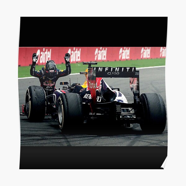 Sebastian Vettel Seb Vettel F1 Formel 1 Deutschland Deutschland Poster