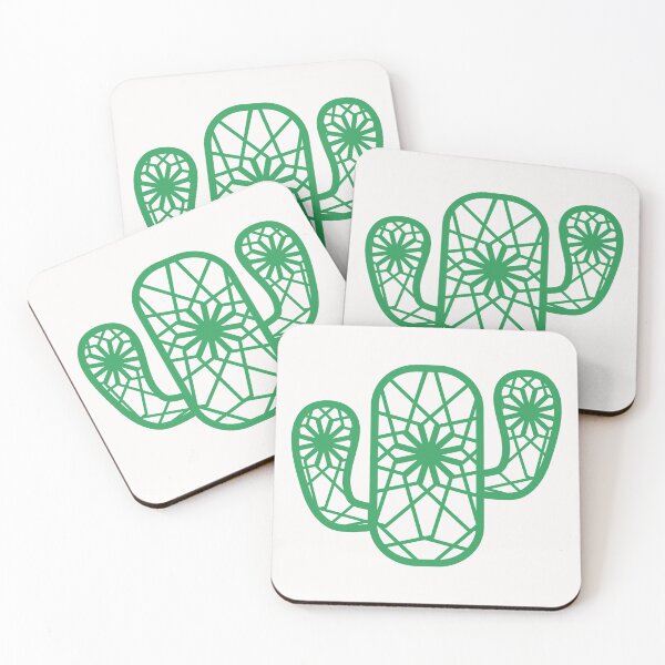 Item preview, Green cactus Cute cactus flower designed and sold by Tanja Dianova.
