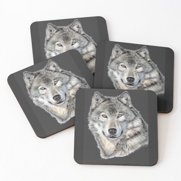 Item preview, The Dark Wolf - Der Dunkle Wolf designed and sold by Arts & Dogs.