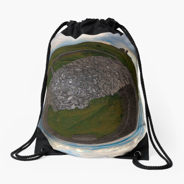 Dun Eochla, Inishmore, Aran Islands Drawstring Bag