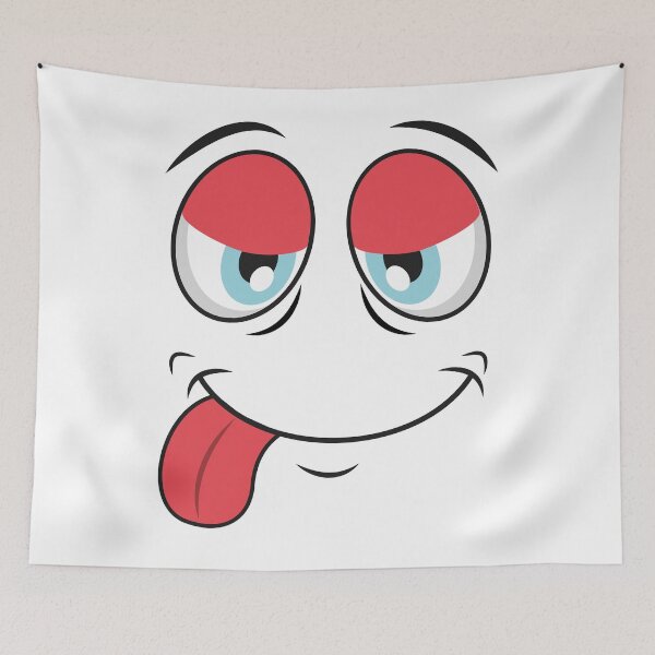 Item preview, funny tongue emoji  designed and sold by Nature  Design's.