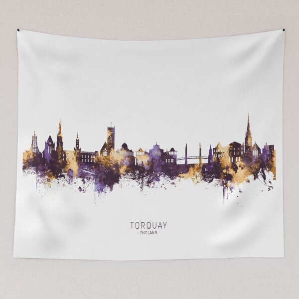 Item preview, Torquay England Skyline designed and sold by ArtPrints.