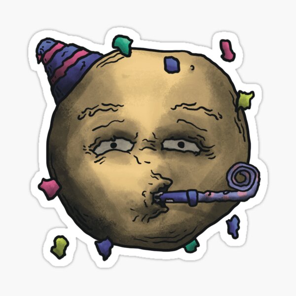 Ugly Party / Celebration Emoji Sticker