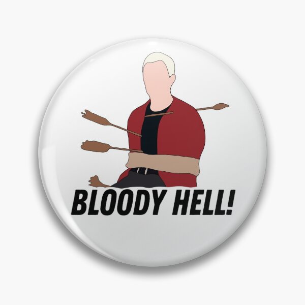 Item preview, Spike “Bloody Hell!” designed and sold by sadiereads.